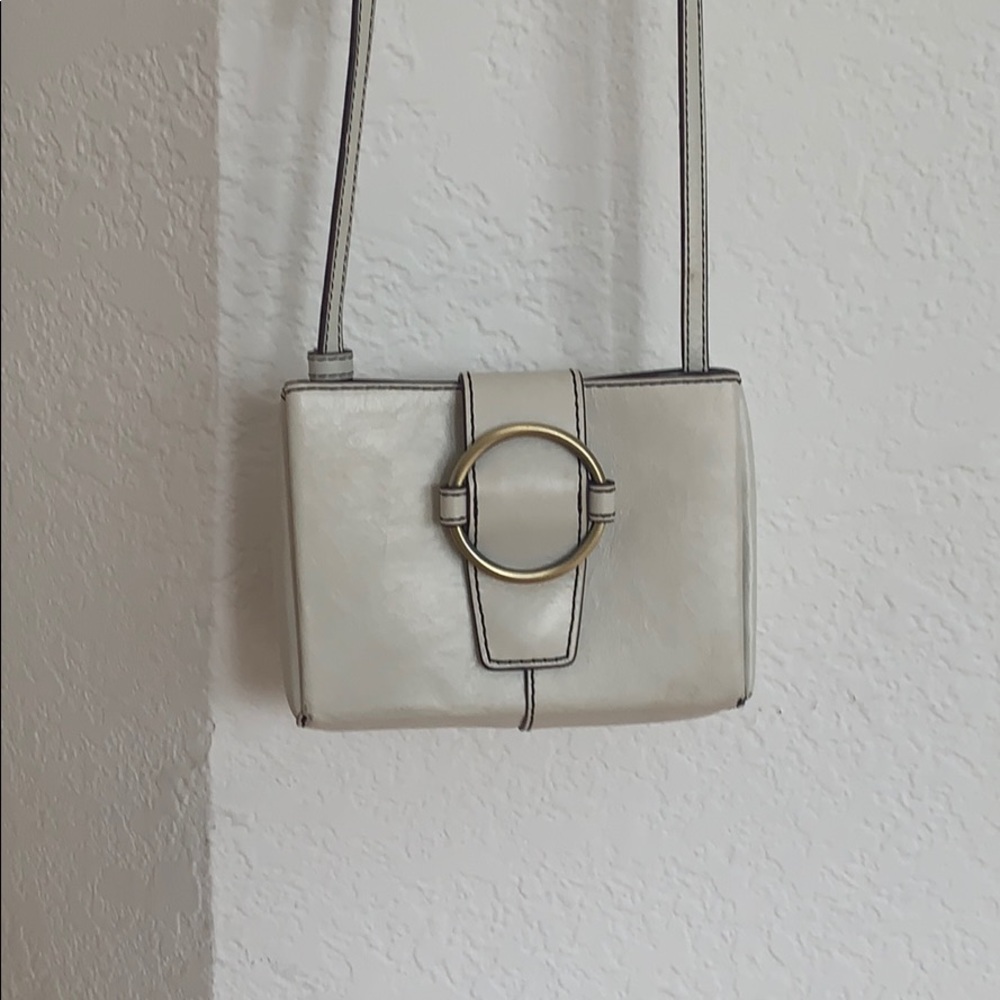 Hobo white crossbody purse